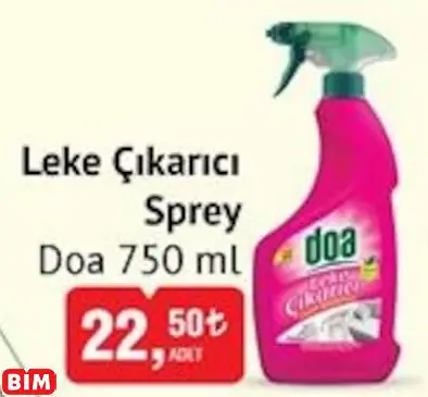 DOA  LEKE ÇIKARICI  SPREY